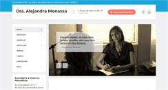 Desktop Screenshot of alejandramenassa.com